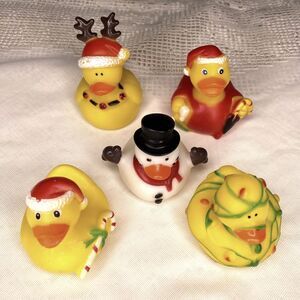 Rubber Duck Jeep Dash Ornament Cruise Ducky Ducking Christmas Santa Holiday